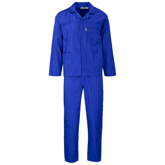 J54 100% COTTON CONTI SUITS ROYAL BLUE