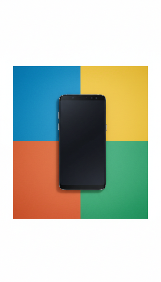 Samsung Galaxy smartphone with AMOLED display